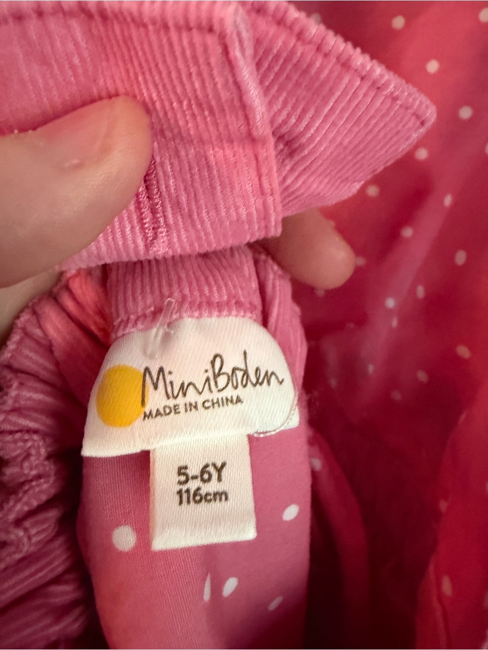 Mini Boden Pink Embroidered Animal Floral Pinafore Dress - Picture 4 of 4